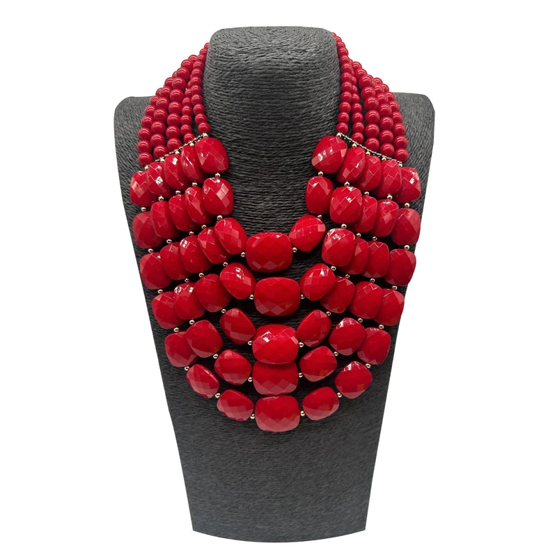 Cascade Queen Necklace - 8 colors - hello baabs 