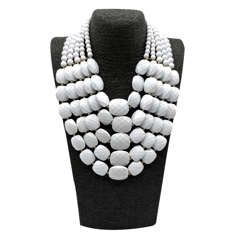 Cascade Queen Necklace - 8 colors - hello baabs 