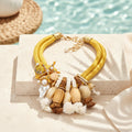 Celeste Grande Pearl Collar - Hello Baabs