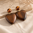 Celestial Timber Earrings - 2 variants - Hello Baabs