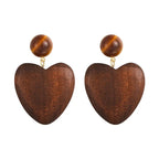 Celestial Timber Earrings - 2 variants - Hello Baabs LLC 