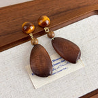 Celestial Timber Earrings - 2 variants - Hello Baabs LLC 