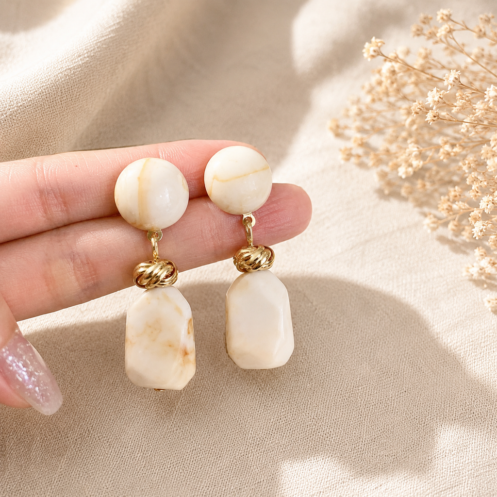 Champagne Flow Earrings - 2 variants - Hello Baabs