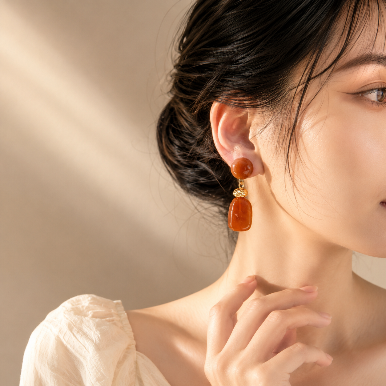 Champagne Flow Earrings - 2 variants - Hello Baabs LLC 