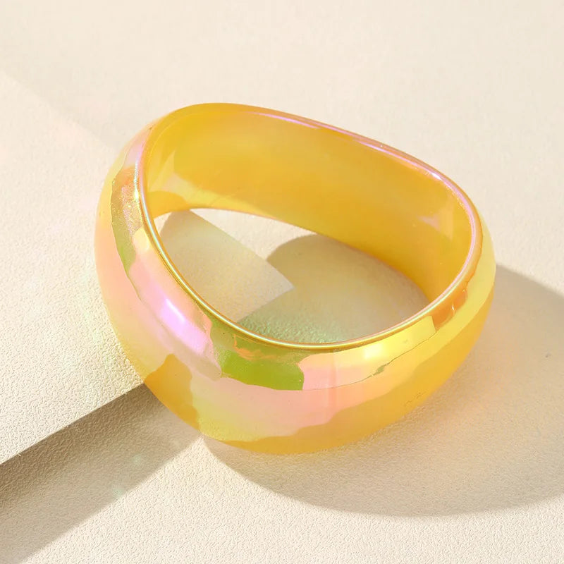 Chaos & Color Bangle (2.55" diameter) - 8 colors - Hello Baabs LLC 