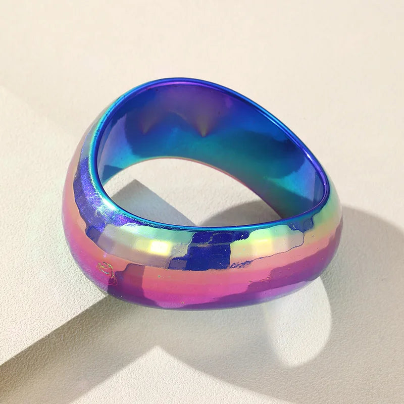 Chaos & Color Bangle (2.55" diameter) - 8 colors - Hello Baabs LLC 