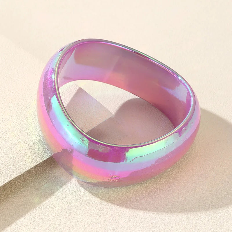 Chaos & Color Bangle (2.55" diameter) - 8 colors - Hello Baabs LLC 