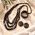 Naturally Noticed Necklace, Earrings, & Bracelet Set - Hello Baabs