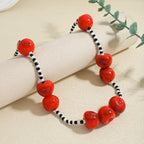 Cheeky Cherry Loop Necklace - hello baabs 