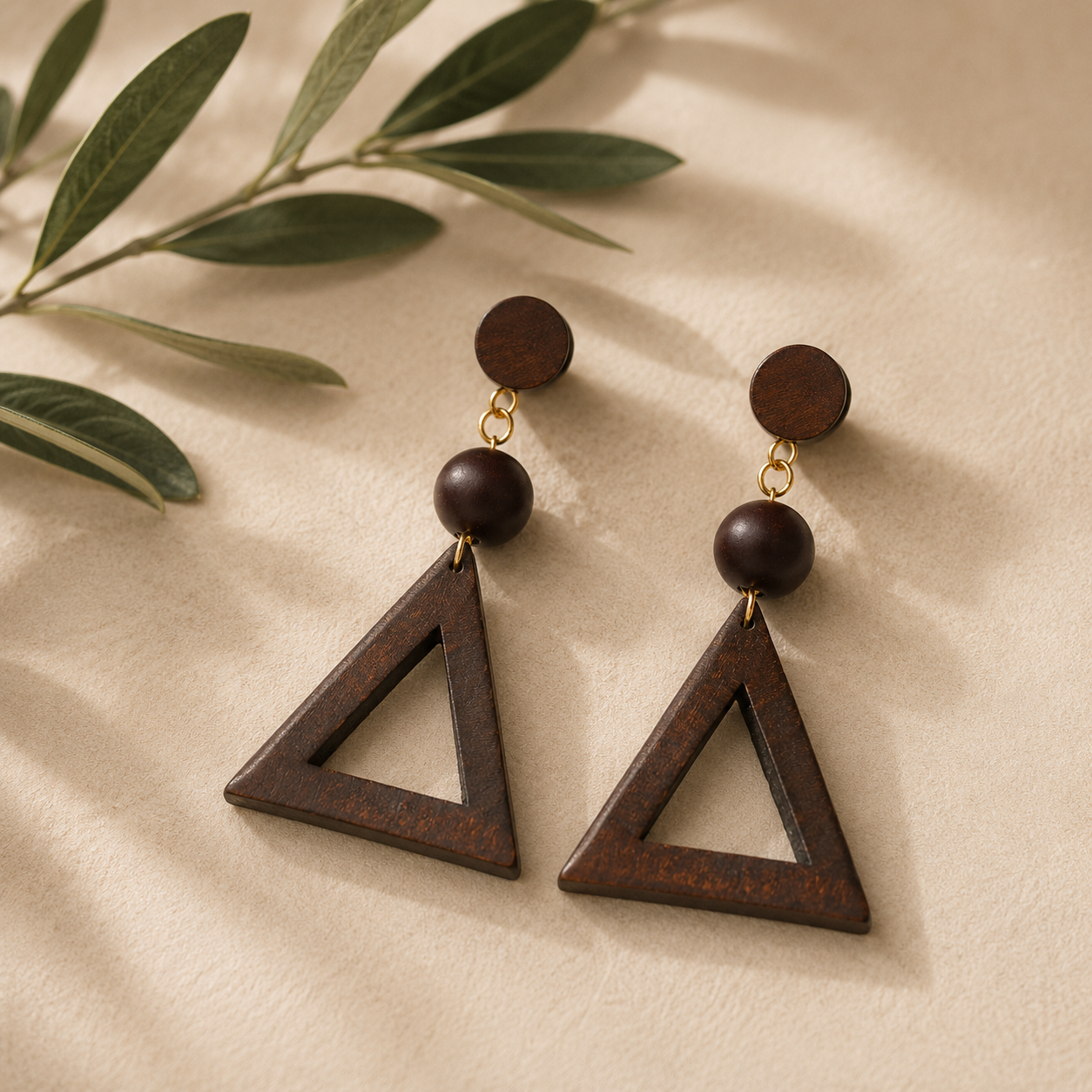 Chestnut Edge Earrings - 3 variants - Hello Baabs LLC 