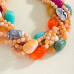 Chic Charm Multi-Strand Necklace - 2 colors - Hello Baabs LLC 