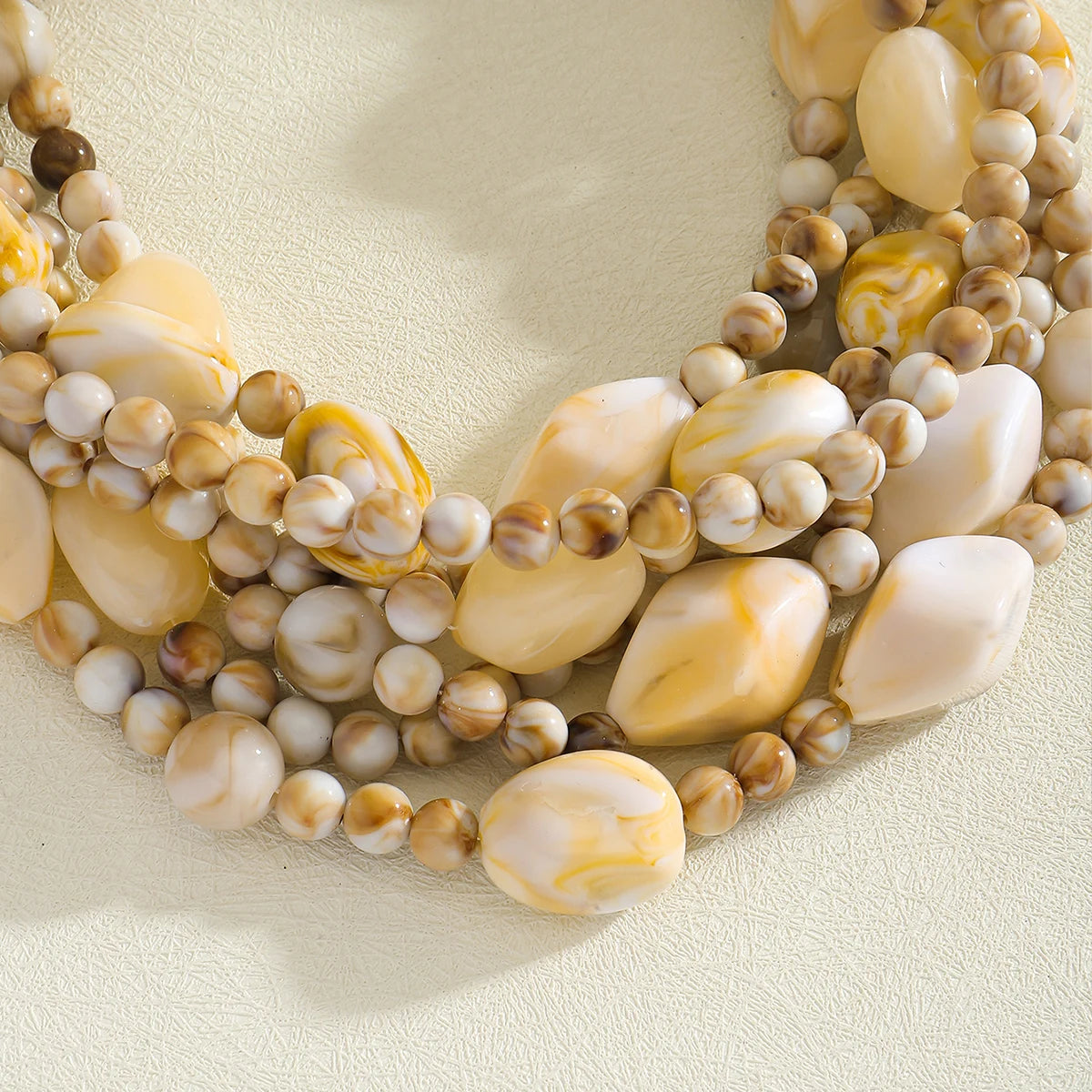 Chic Charm Multi-Strand Necklace - 2 colors - Hello Baabs LLC 