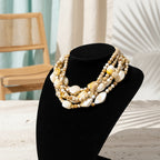 Chic Charm Multi-Strand Necklace - 2 colors - Hello Baabs LLC 