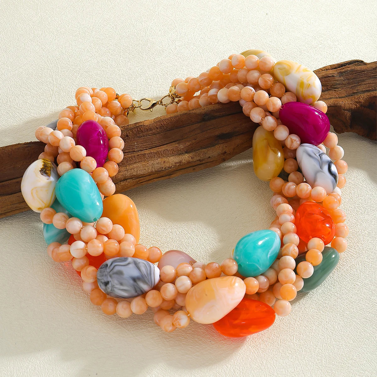 Chic Charm Multi-Strand Necklace - 2 colors - hello baabs 