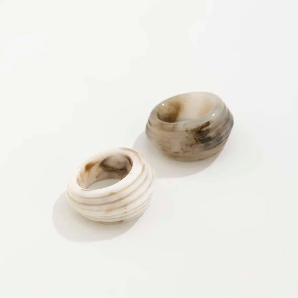 Chic Lines Ring (size 6) - 2 colors - hello baabs 