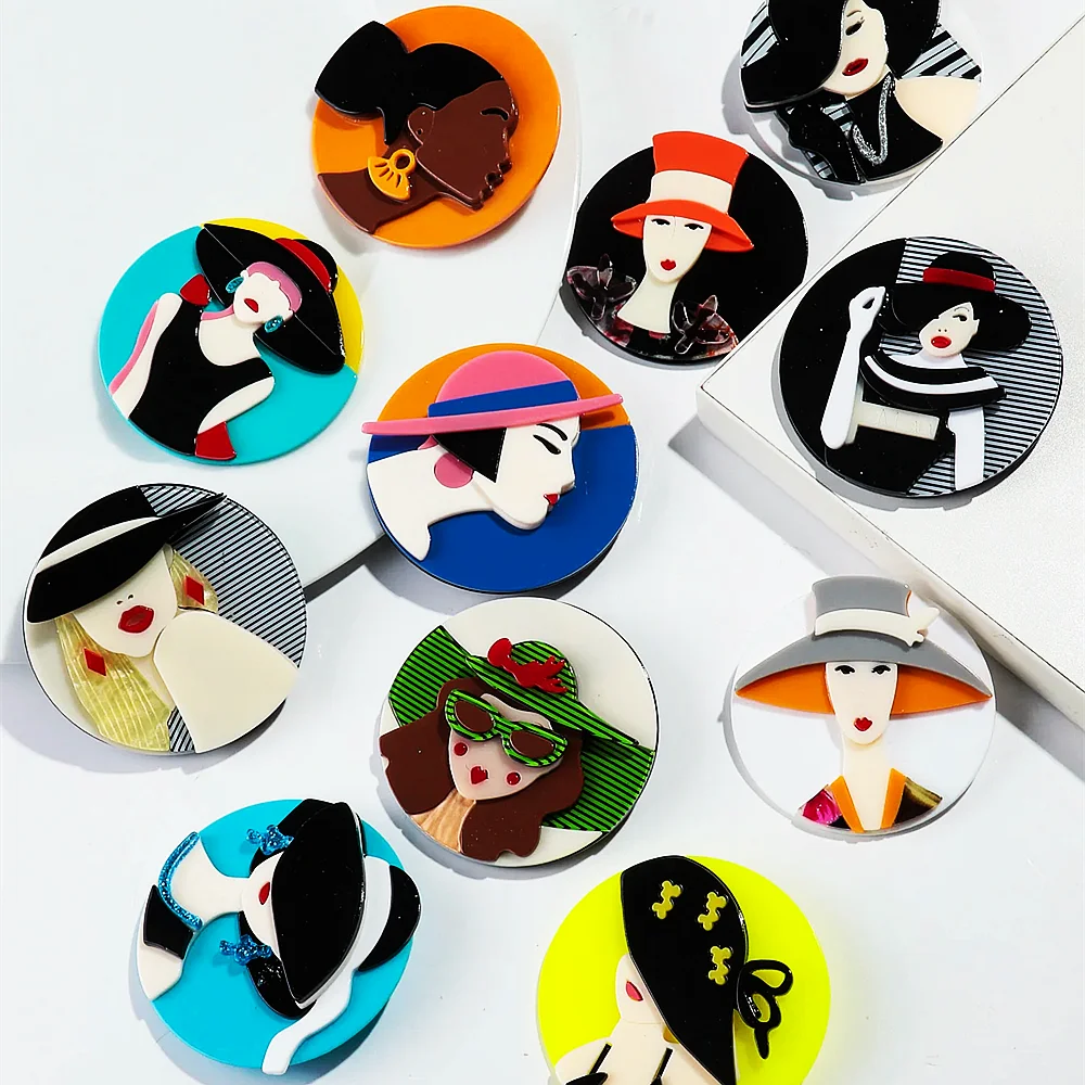 Chic Topper Pin - 11 variants - Hello Baabs