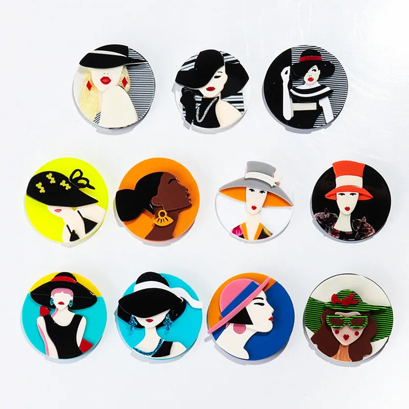 Chic Topper Pin - 11 variants - Hello Baabs