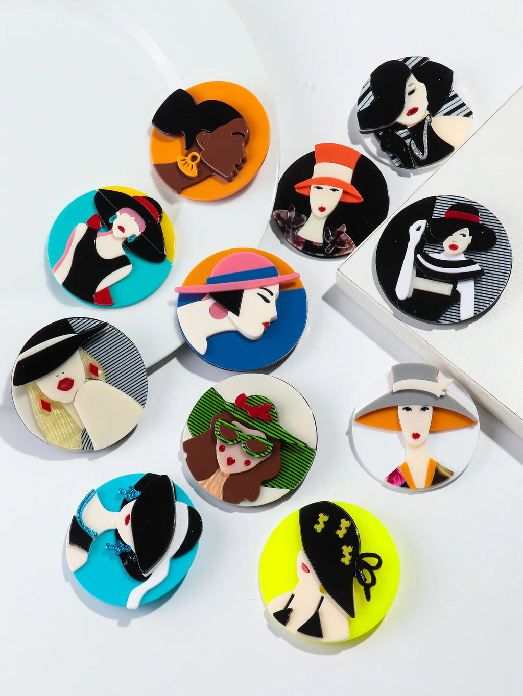 Chic Topper Pin - 11 variants - Hello Baabs LLC 