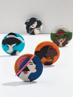 Chic Topper Pin - 11 variants - hello baabs 