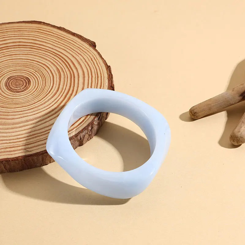 Chisel Chic 2.0 Bangle (2.52" diameter) - 12 colors - hello baabs 