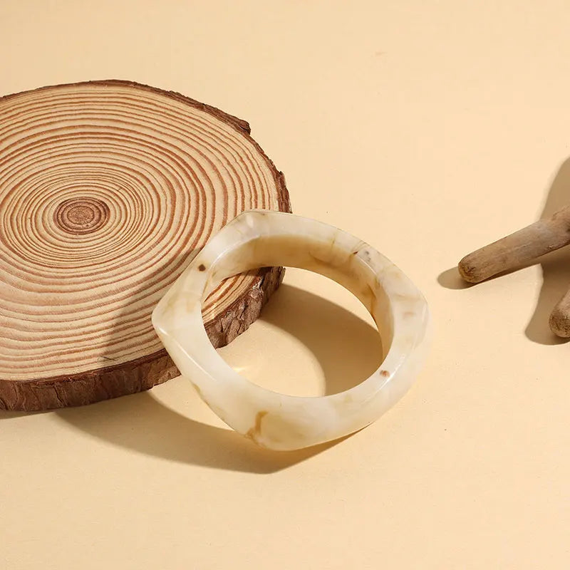 Chisel Chic 2.0 Bangle (2.52" diameter) - 12 colors - hello baabs 