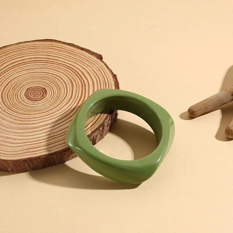 Chisel Chic 2.0 Bangle (2.52" diameter) - 12 colors - hello baabs 