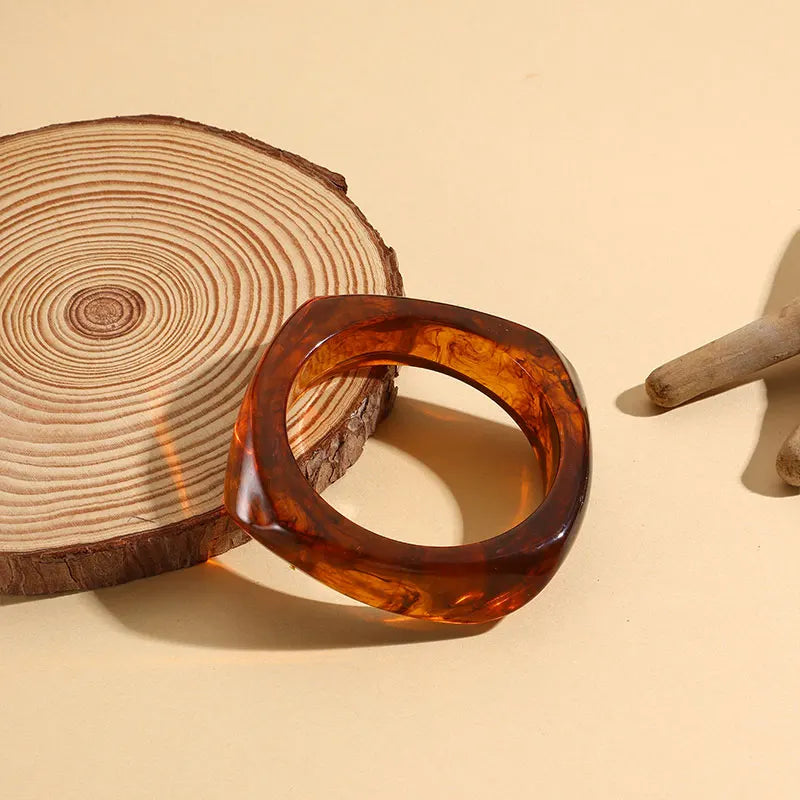 Chisel Chic 2.0 Bangle (2.52" diameter) - 12 colors - hello baabs 