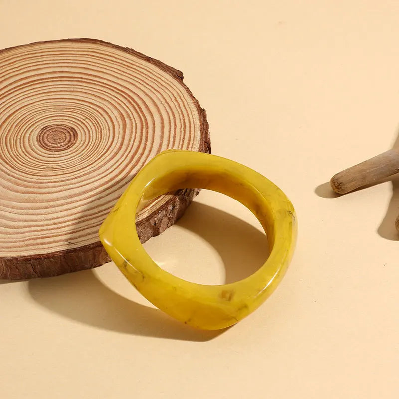 Chisel Chic 2.0 Bangle (2.52" diameter) - 12 colors - hello baabs 