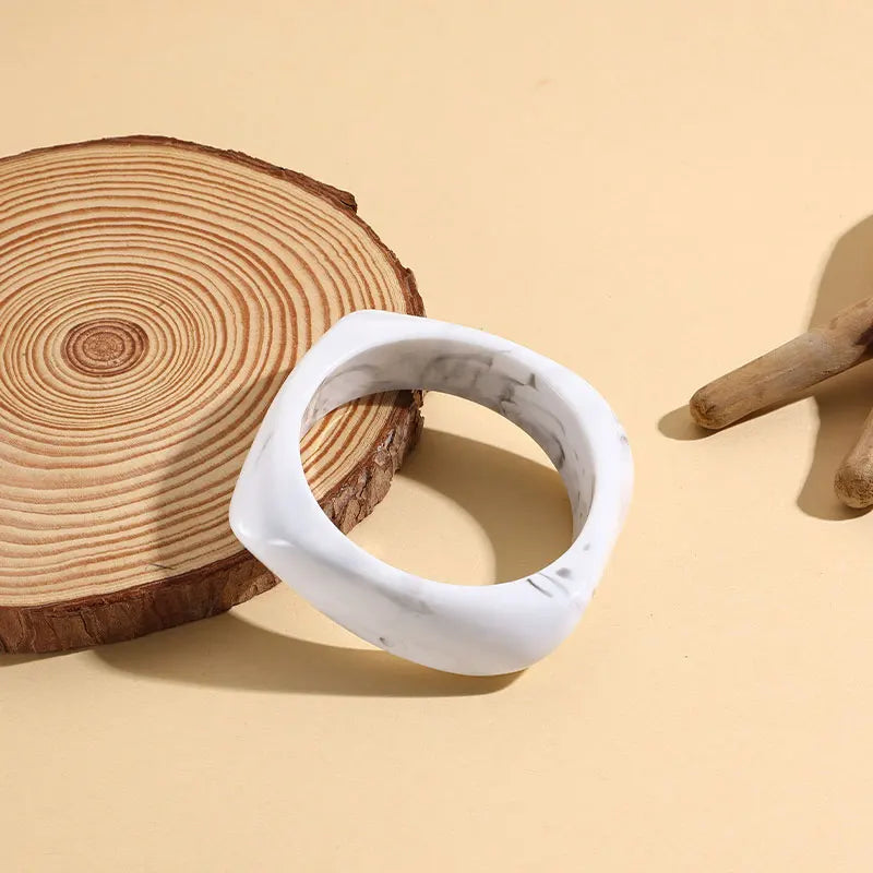 Chisel Chic 2.0 Bangle (2.52" diameter) - 12 colors - hello baabs 