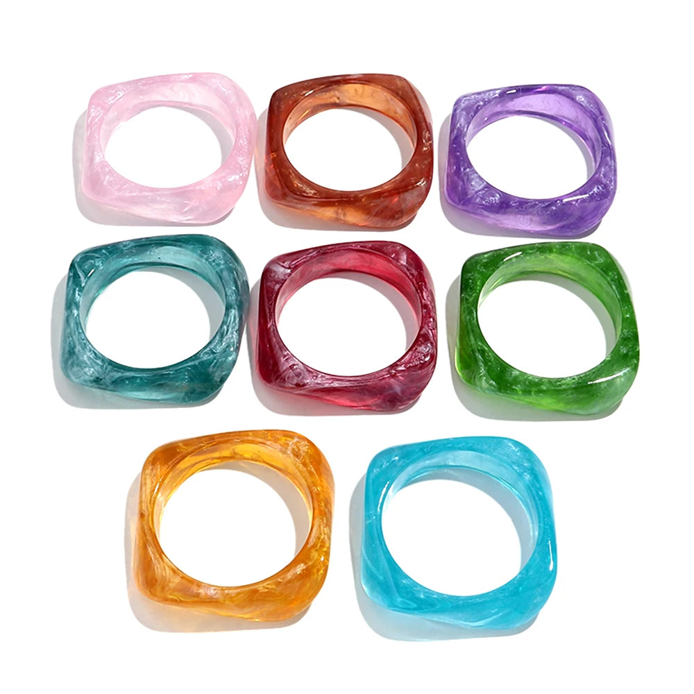 Chisel Glow Bangle (2.50" diameter) - 9 colors - hello baabs 