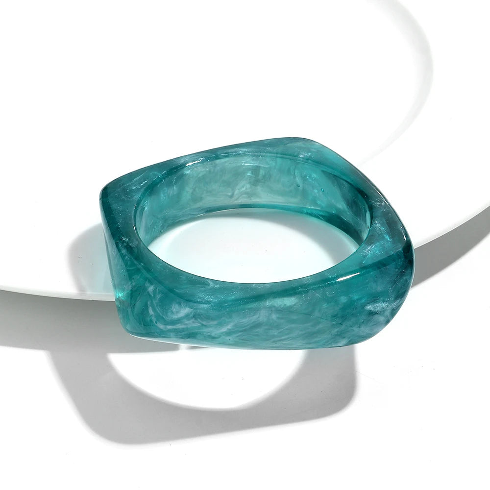 Chisel Glow Bangle (2.50" diameter) - 9 colors - hello baabs 