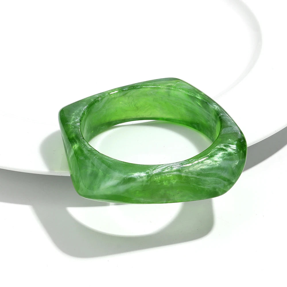 Chisel Glow Bangle (2.50" diameter) - 9 colors - hello baabs 