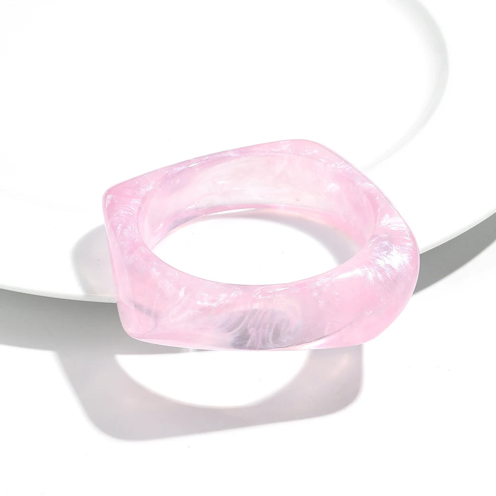 Chisel Glow Bangle (2.50" diameter) - 9 colors - hello baabs 