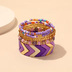 Chroma Chevron Stack - 5 colors - hello baabs 