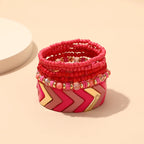 Chroma Chevron Stack - 5 colors - hello baabs 