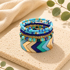 Chroma Chevron Stretch Stack - 5 colors - Hello Baabs LLC 