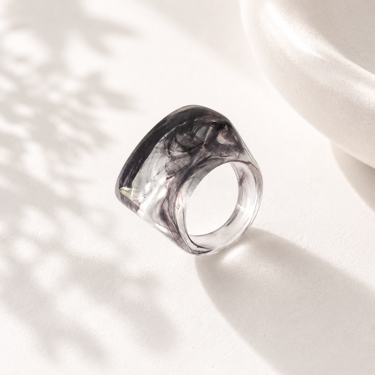 Chroma Square Ring (size 7) - 11 colors - Hello Baabs