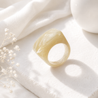 Chroma Square Ring (size 7) - 11 colors - Hello Baabs
