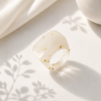 Chroma Square Ring (size 7) - 11 colors - Hello Baabs