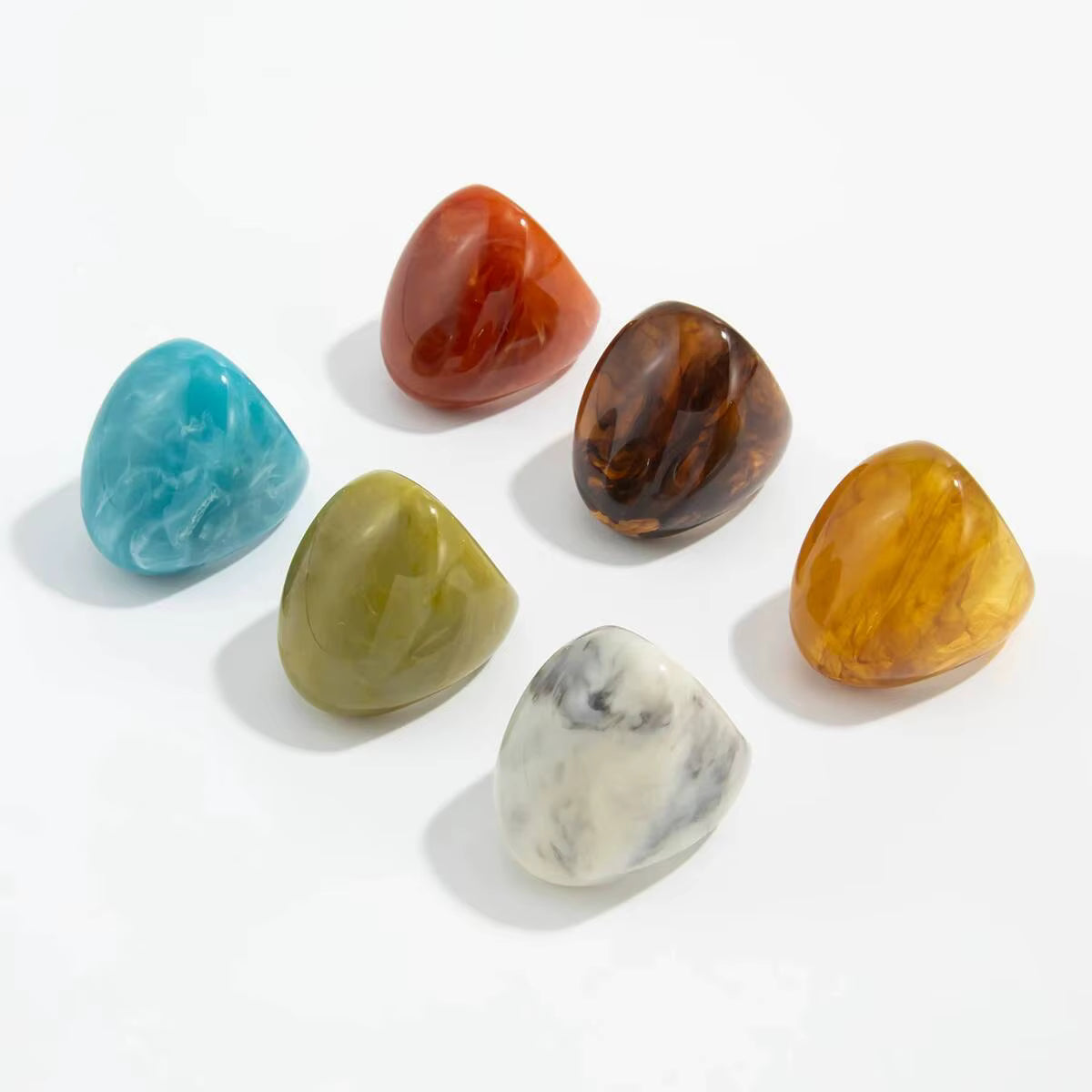 Chunk-a-Funk Ring (size 7) - 6 colors - hello baabs 