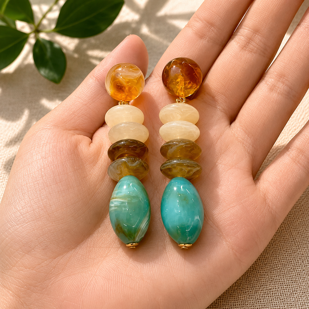 Cider Sky Earrings - Hello Baabs