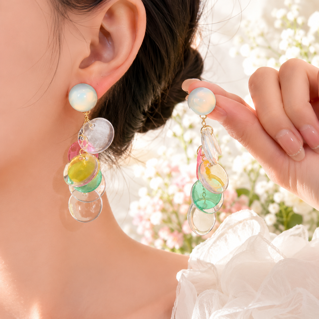 Circle Pop Dangles - Hello Baabs