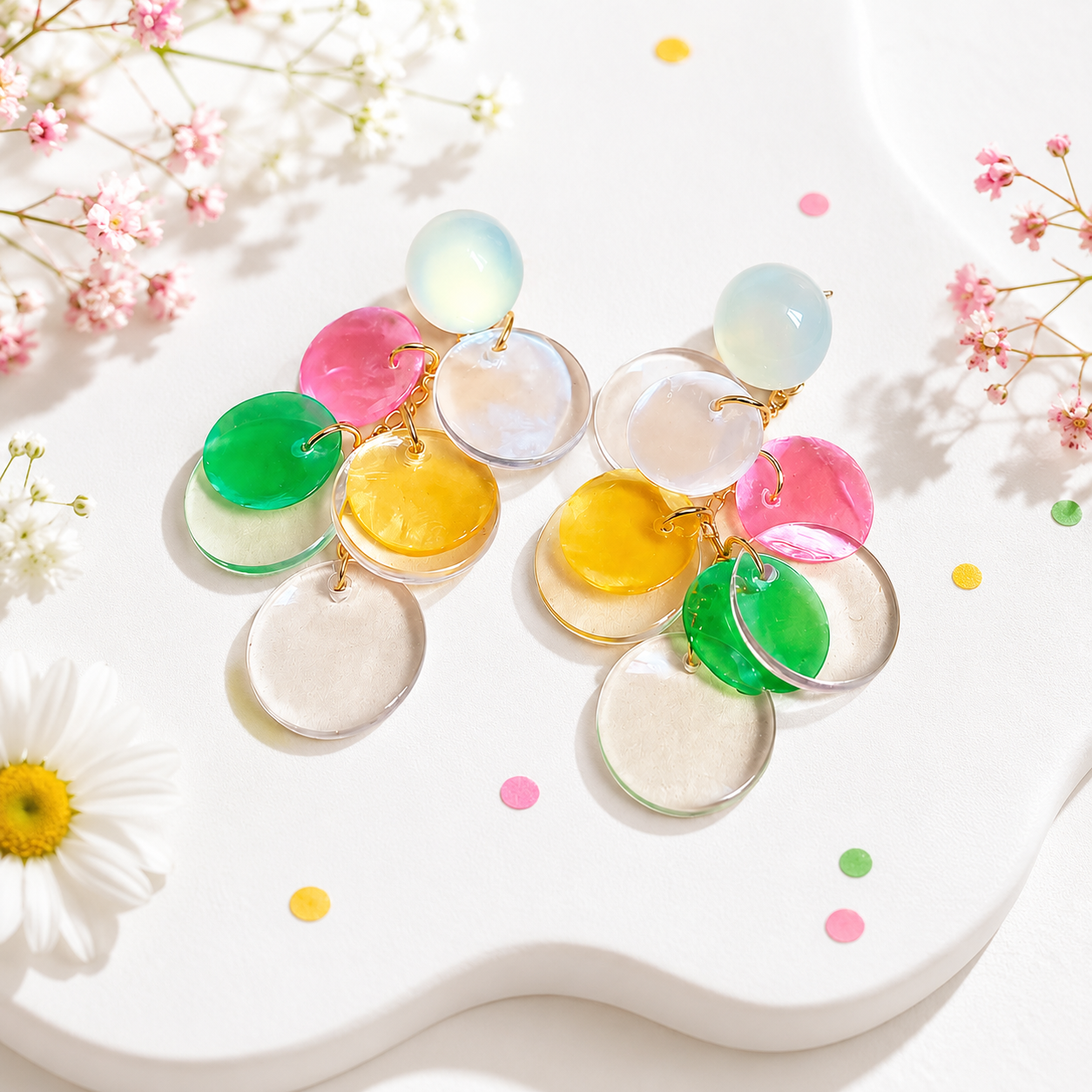 Circle Pop Dangles - Hello Baabs