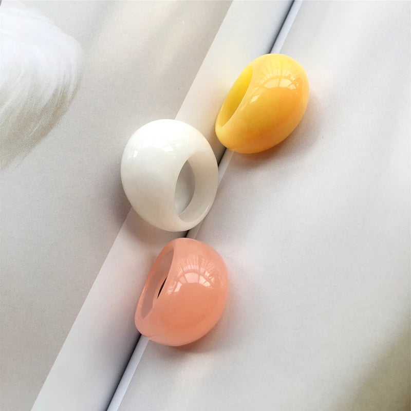 Citrus Pop Rings (size 6.5) - 3 colors - Hello Baabs LLC 