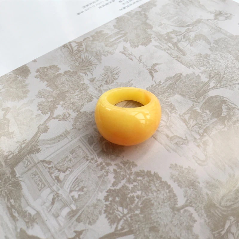 Citrus Pop Rings (size 6.5) - 3 colors - Hello Baabs LLC 