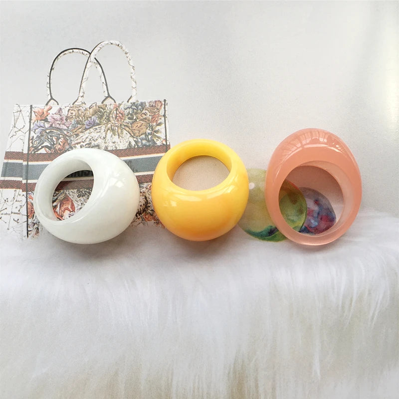 Citrus Pop Rings (size 6.5) - 3 colors - hello baabs 