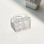 Clear Intent Ring (size 10) - 6 colors - Hello Baabs LLC 
