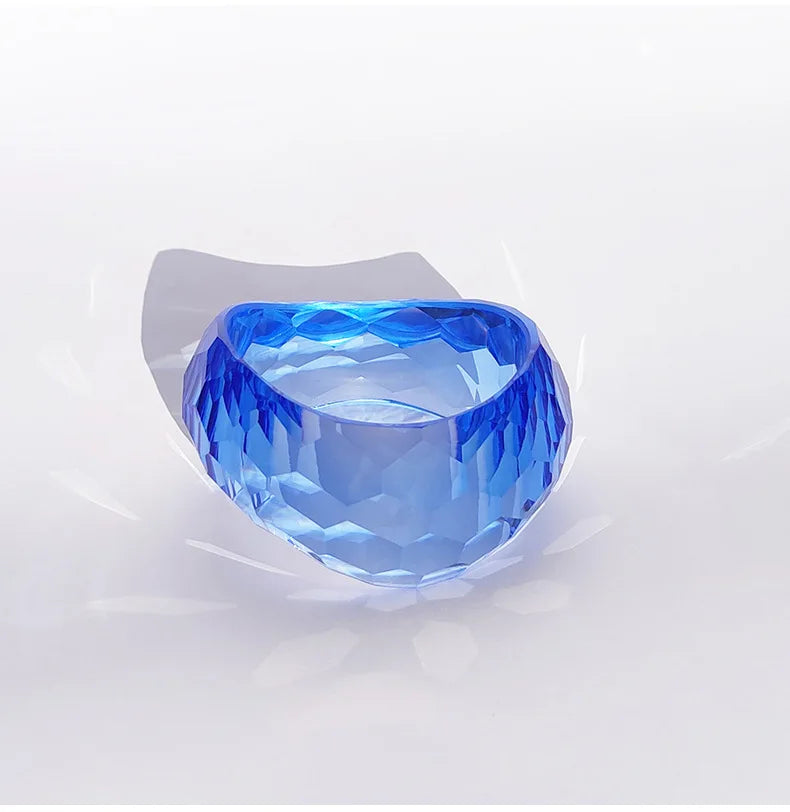 Clear Vibe Bangle (2.56" diameter) - 4 colors - hello baabs 