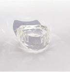 Clear Vibe Bangle (2.56" diameter) - 4 colors - hello baabs 