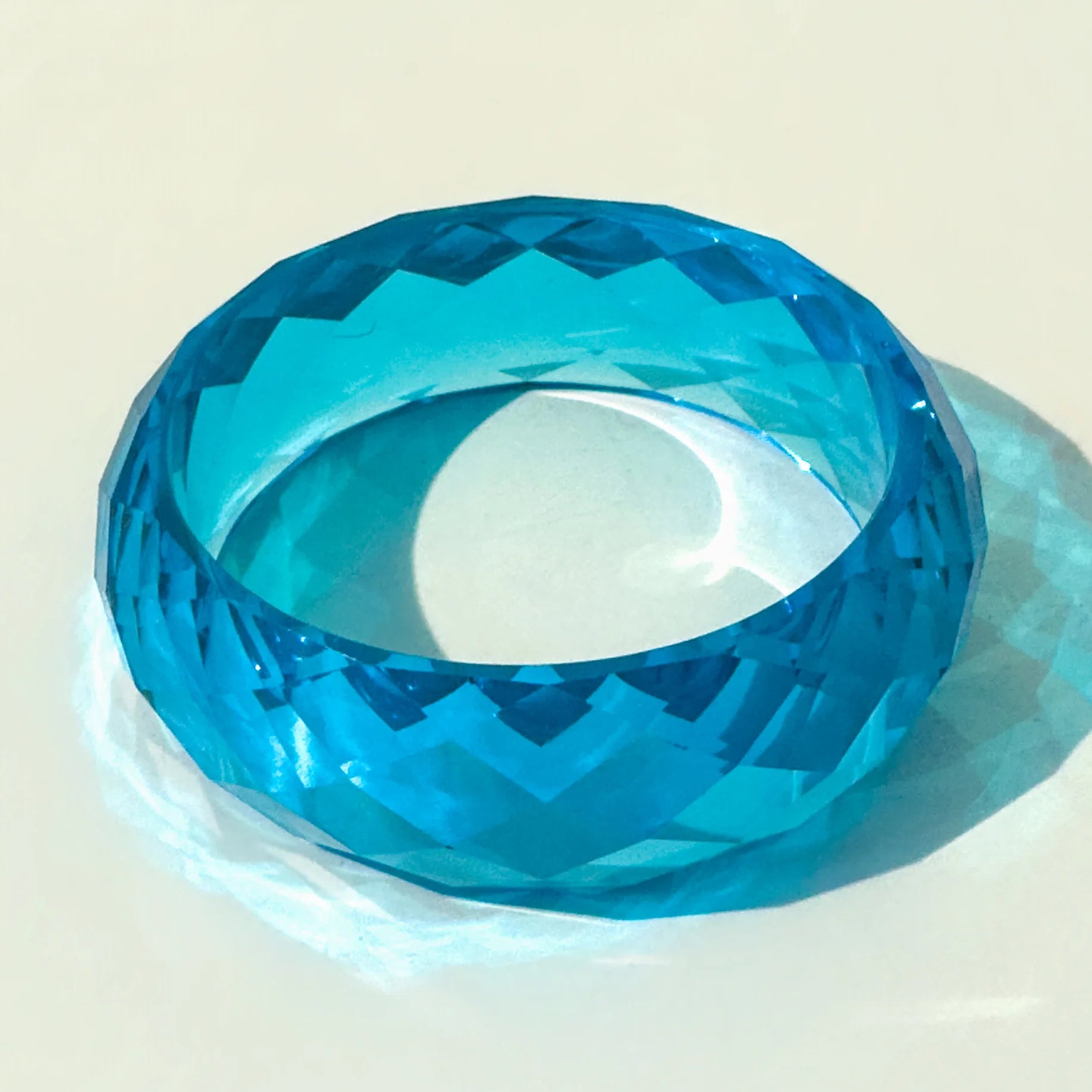 Clear Vibe Bangle (2.67" diameter) - 4 colors - Hello Baabs LLC 